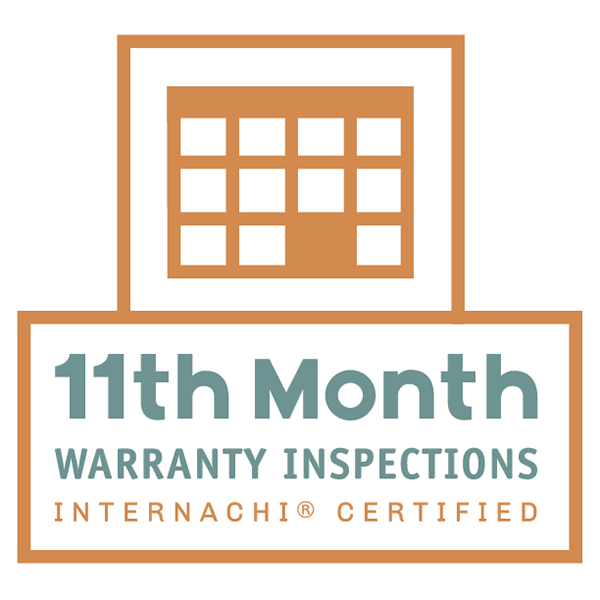 InterNACHI Certified 11th Month Warranty Inspections badge