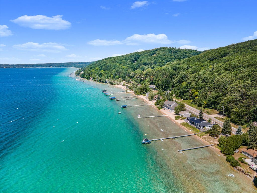 Crystal Lake, near Beulah in Benzie County