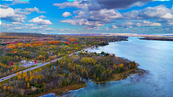 Lake Margrethe, near Grayling in Crawford County